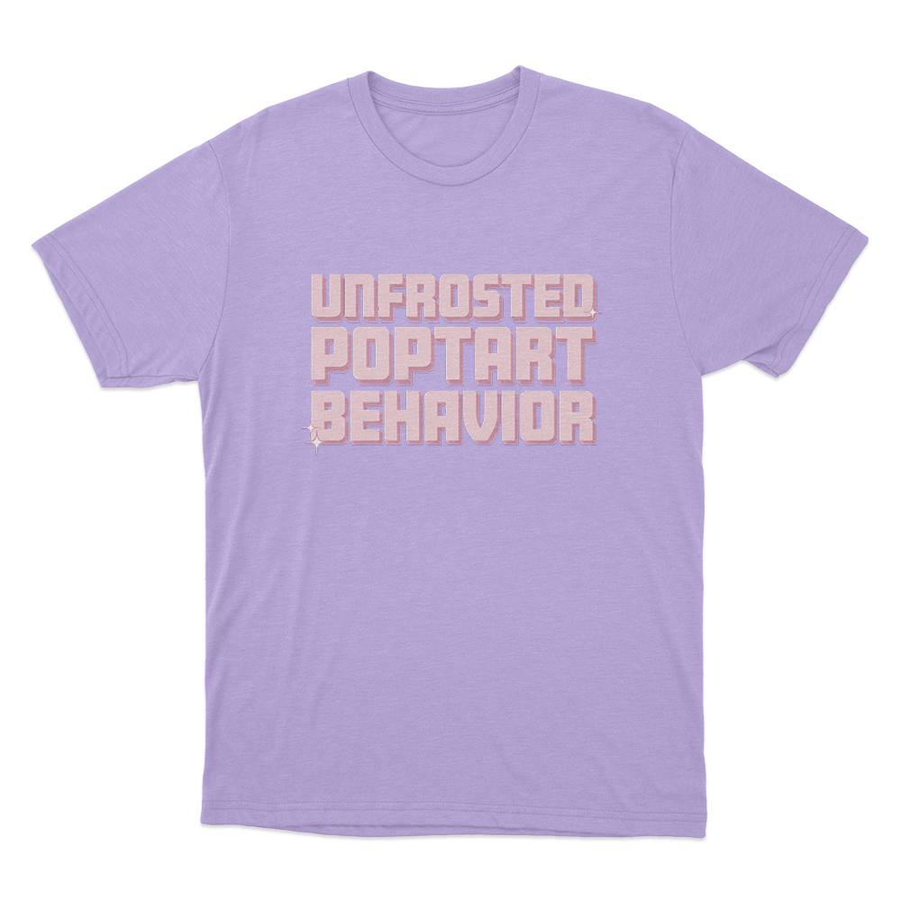 Unfrosted Poptart Unisex T Shirt Purple Unfrosted Poptart Unisex T Shirt Purple