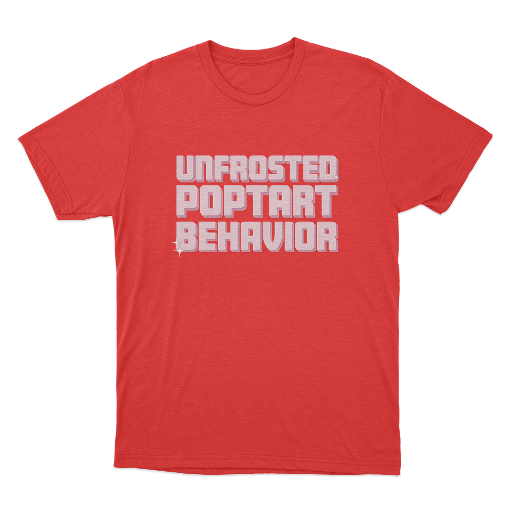 Unfrosted Poptart Unisex T Shirt Red Unfrosted Poptart Unisex T Shirt Red