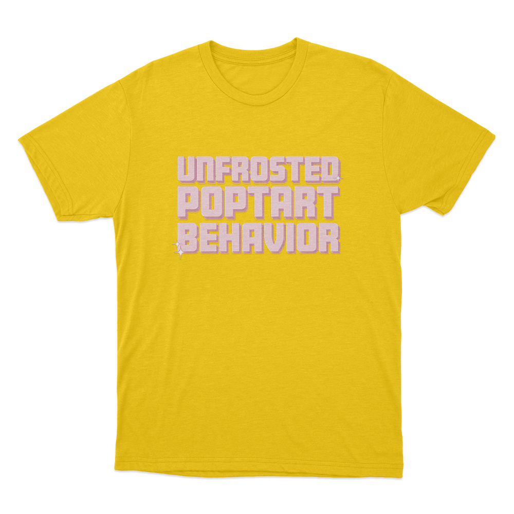 Unfrosted Poptart Unisex T Shirt Yellow Unfrosted Poptart Unisex T Shirt Yellow